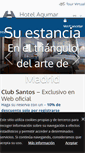 Mobile Screenshot of hotelmadridagumar.com
