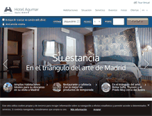 Tablet Screenshot of hotelmadridagumar.com